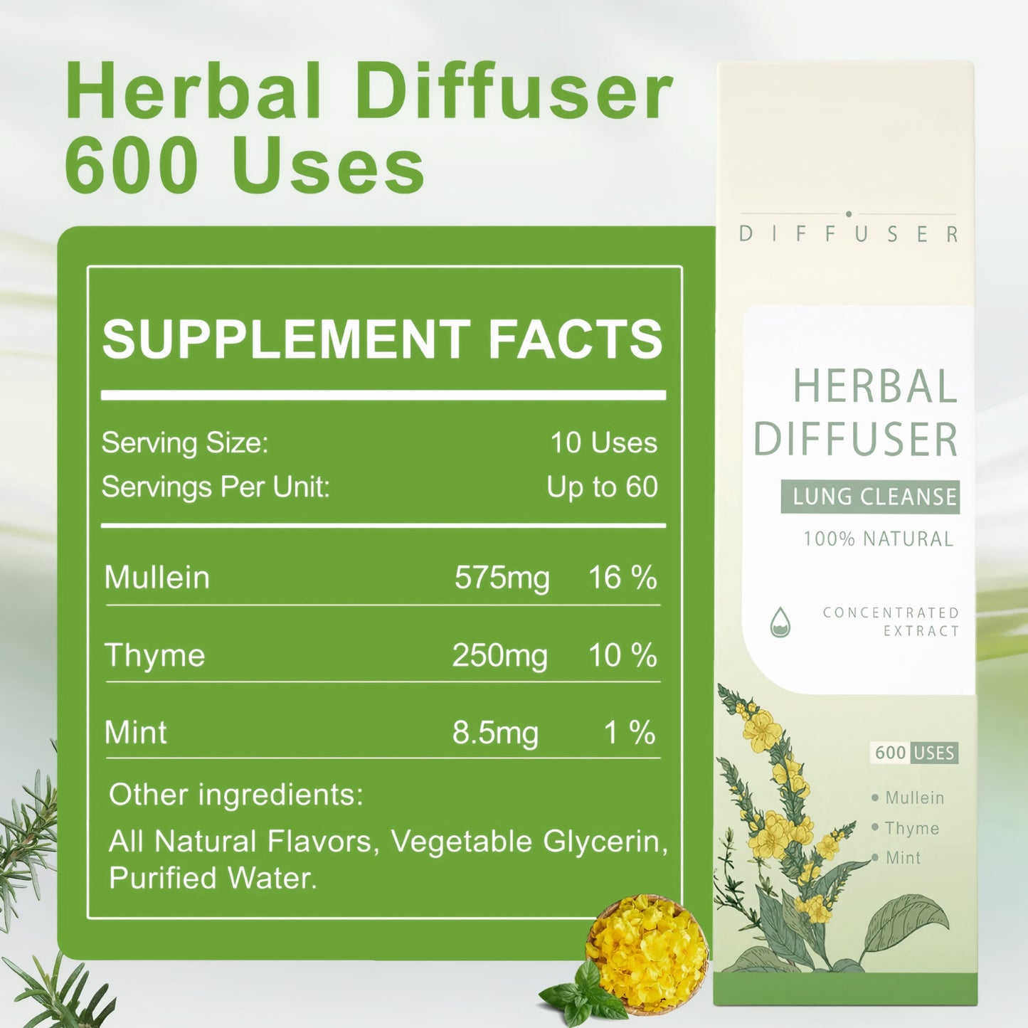 Kireon™ All Natural Herbal Diffuser